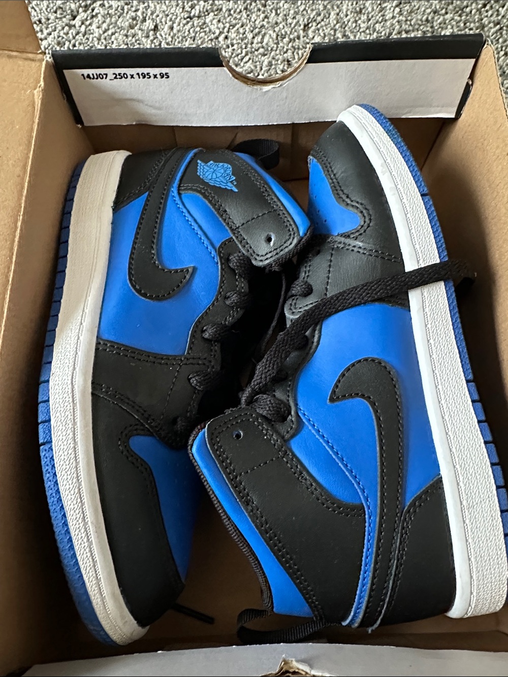 Nike Air Jordan 1 Mid - Black/Blue